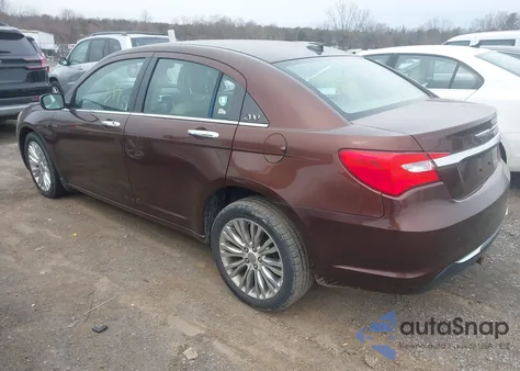 2012 Chrysler 200 Limited z USA, uszkodzony, nr VIN 1C3CCBCG7CN206484
